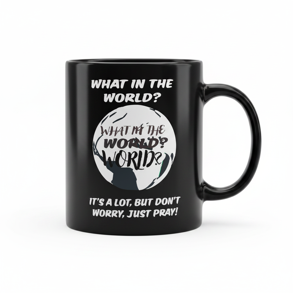 What and the world coffee mugs