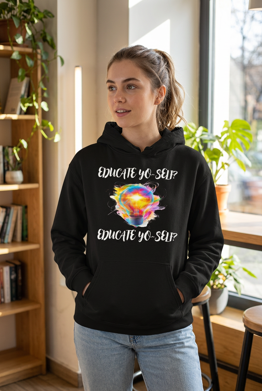 Educate yo-self hoodie