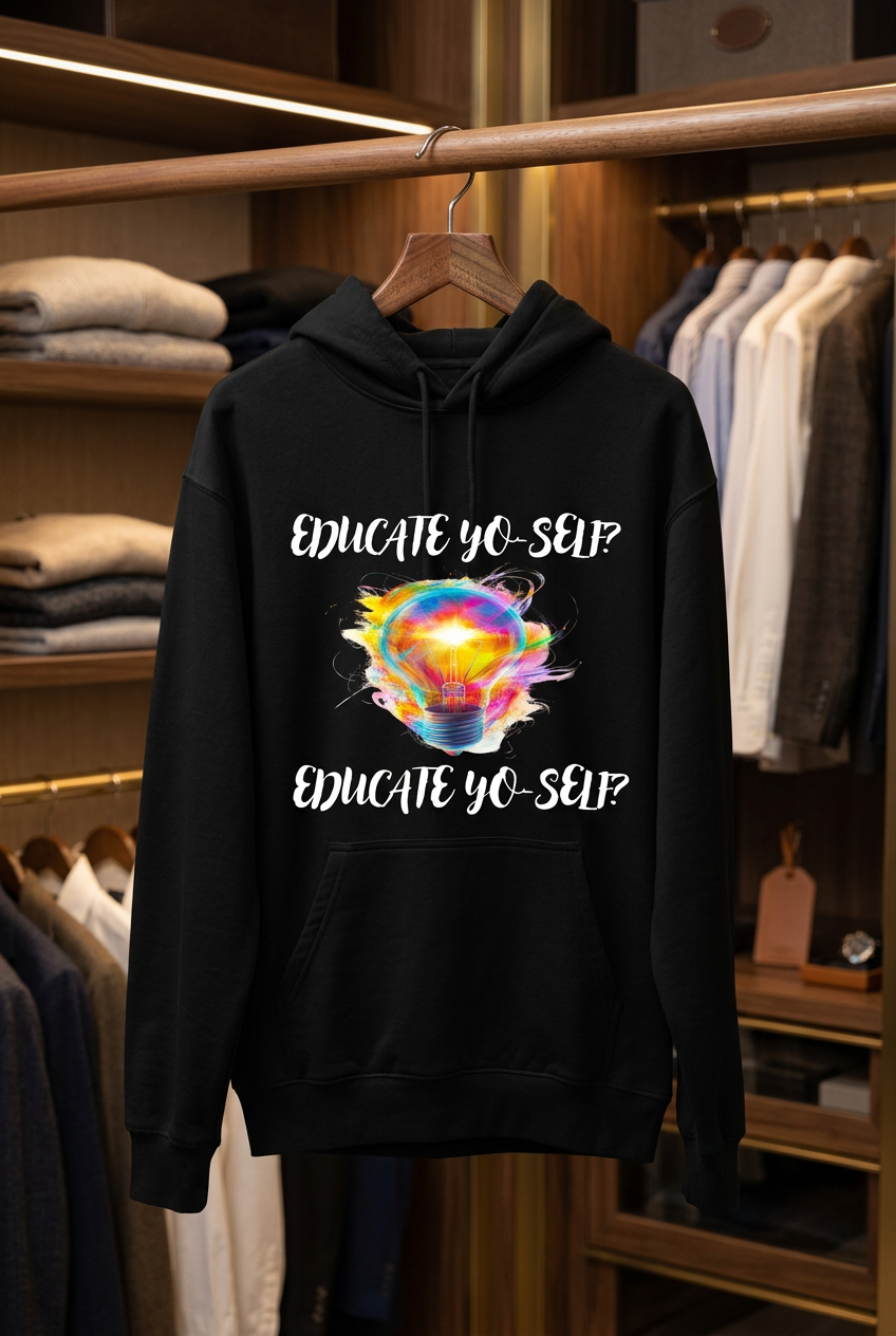 Educate yo-self hoodie