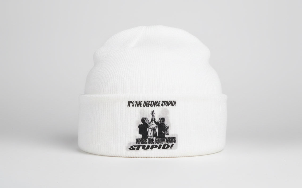 It's The Defense Football Beanie