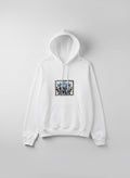 Gildan White Cowboys It's the Defense Hoodie