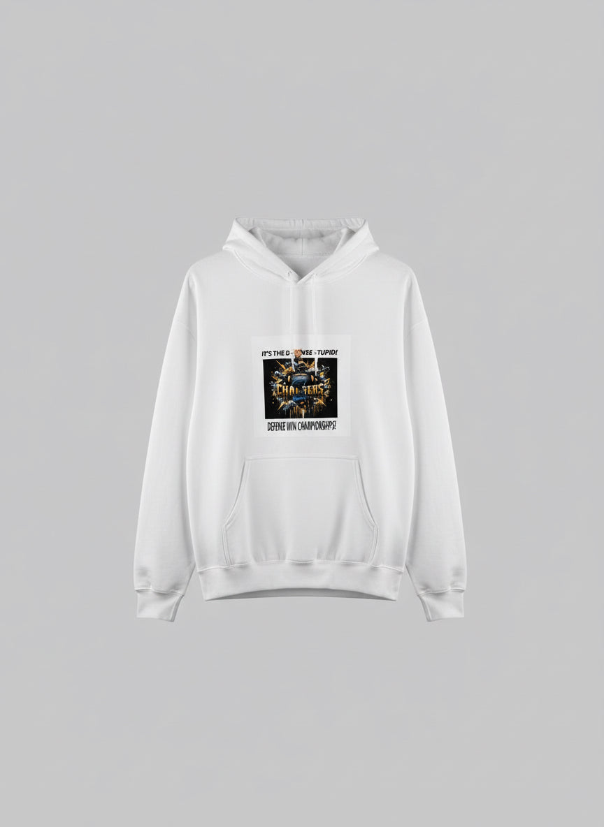 It's The Defense Stupid 2 football San Diego Chargers Hoodie