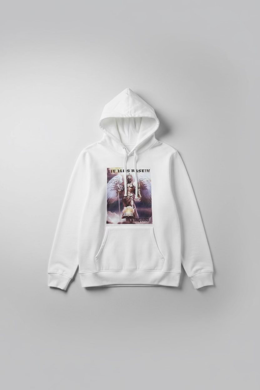 He has Risen Women's Fleece Tunic Hoodie