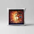 My faith is my super power throw pillow
