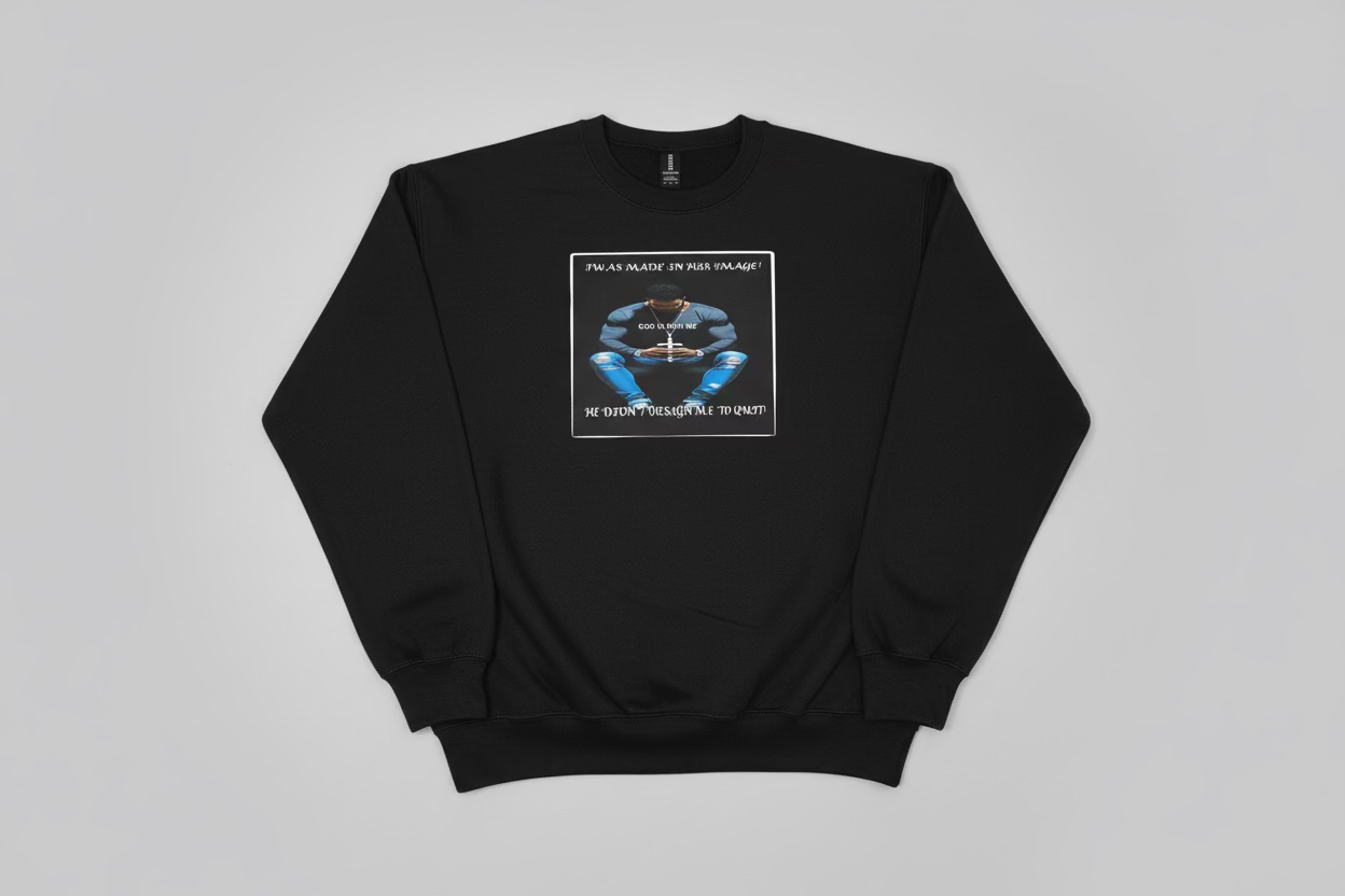 Made In his Image Black Sweatshirt