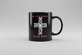 He Has Risen 2 Black coffee cup