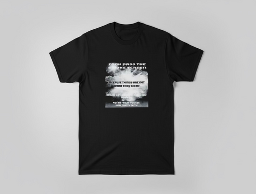 Gildan White Smoke Screen T-shirt