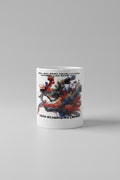 I will not rest coffee mug.