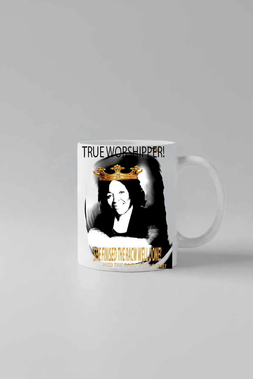 Well Done True Worshipper coffee mug