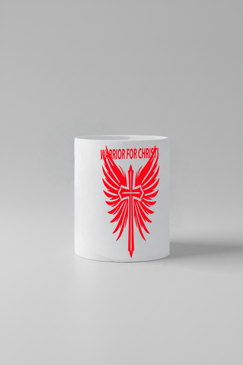 Warrior for Christ Coffee mug