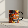 African Entertainment coffee mug