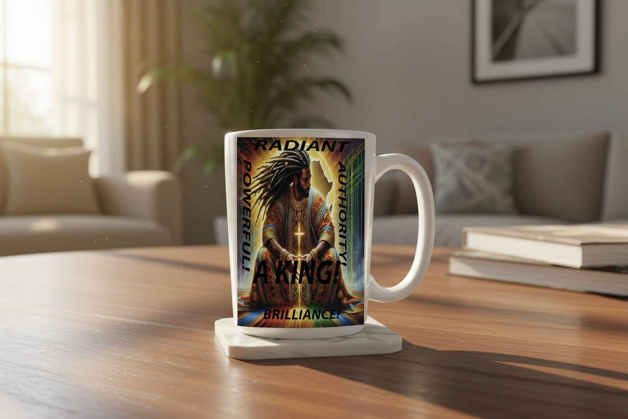 A King coffee mug