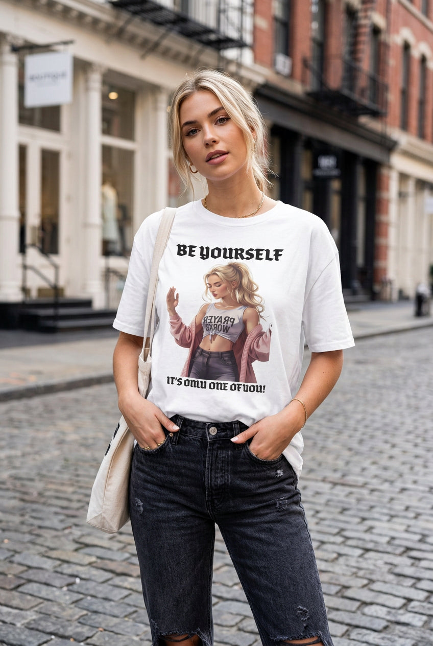 Be Yourself women's short sleeve T-shirt