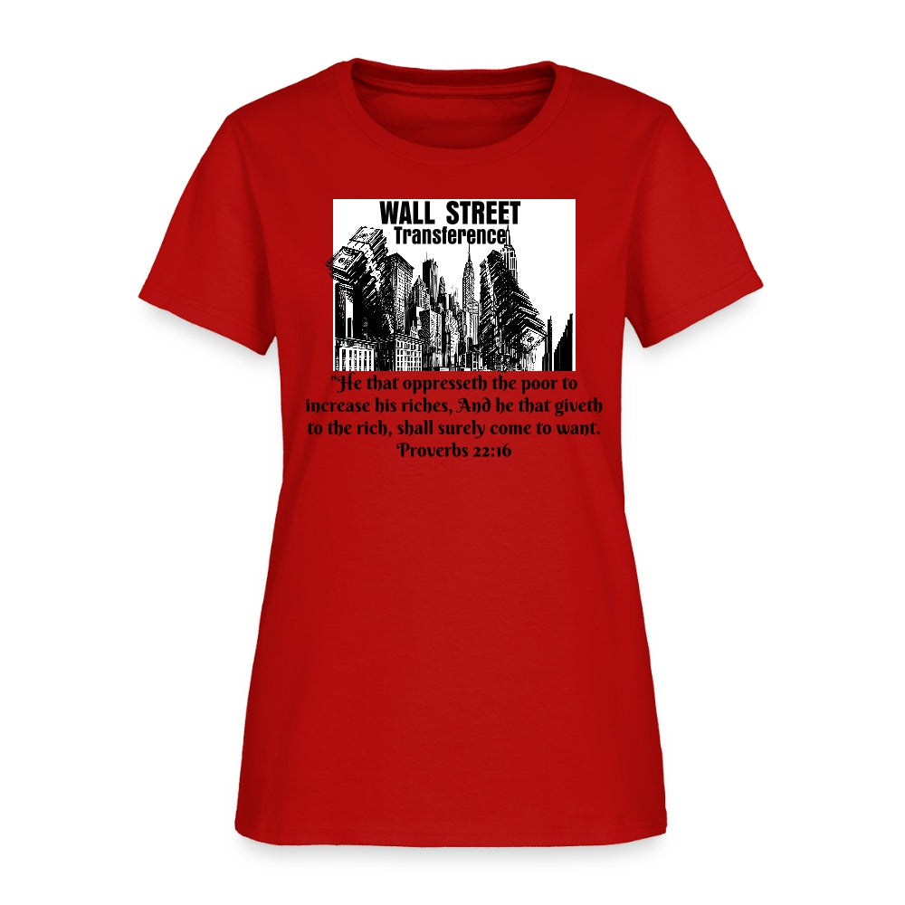 Women's  Wall Street Fall T-shirt